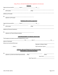 Form 102-1173 Land Use Performance Guaranty - Personal or Business (Not Corporate Surety) - Alaska, Page 6