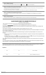 Form FO-0659-A Schedule A Specifc Agreement Concerning Educational Outings - Quebec, Canada, Page 2
