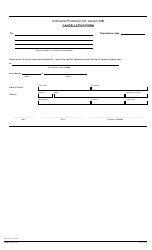 Form FO-0659-B Schedule B Specifc Agreement on the Provision of Personal Hygiene Items - Quebec, Canada, Page 3