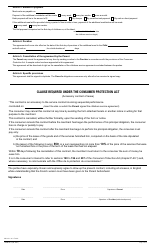 Form FO-0659-C Schedule C Specifc Agreement on the Provision of an Additional Meal - Quebec, Canada, Page 2