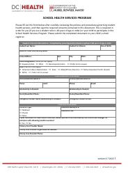 Document preview: Shs Dc PCS Universal Consent - Washington, D.C.