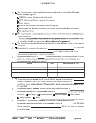 Form FEE401 Affidavit to Request Fee Waiver (Guardianship/Conservatorship) (In Forma Pauperis) - Minnesota, Page 2