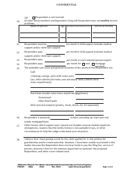 Form FEE401 Affidavit to Request Fee Waiver (Guardianship/Conservatorship) (In Forma Pauperis) - Minnesota, Page 3