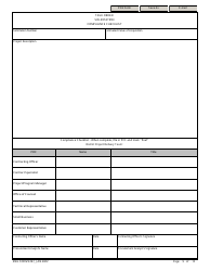 ENG Form 6141 A-E Task Order Solicitation Compliance Checklist, Page 9