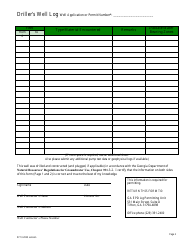 Agricultural Well Completion Data Form - Georgia (United States), Page 2