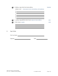 Form JDF1313 Certificate of Service (Family Cases) - Colorado, Page 2