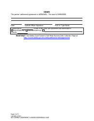 Form CIV-484 Settlement Agreement &amp; Order Dismissing Case - Alaska, Page 3