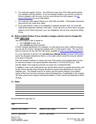 Form DR-300 Child Support Order - Alaska, Page 9