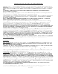 Orden De No Reanimar Fuera Del Hospital (Ooh DNR) - Texas (Spanish), Page 2