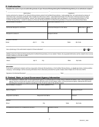Form DCU101 Authorized Release of Personal Driving History/Full Certified Driving History - Massachusetts, Page 2