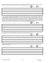 Form DPSSP0094 Part A Corporate Certification Application - Louisiana, Page 6