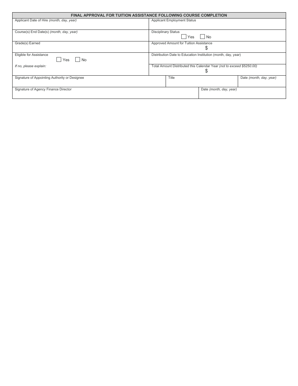 State Form 56530 Tuition Assistance Program Application - Indiana, Page 2