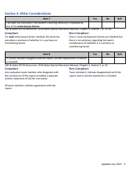 Specific Learning Disability File Review Checklist - Idaho, Page 5