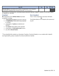 General Supervision File Review Checklist - Idaho, Page 14