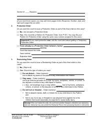Form FL Modify602 Response to Petition to Change a Parenting Plan or Custody Order - Washington, Page 3