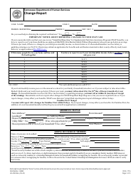 Document preview: Form HS-2302 Change Report - Tennessee