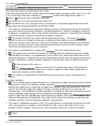 Form NHJB-2255-F Juvenile Abuse/Neglect Order of Protection - New Hampshire, Page 2