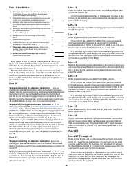 Instructions for IRS Form 8829 Expenses for Business Use of Your Home, Page 4