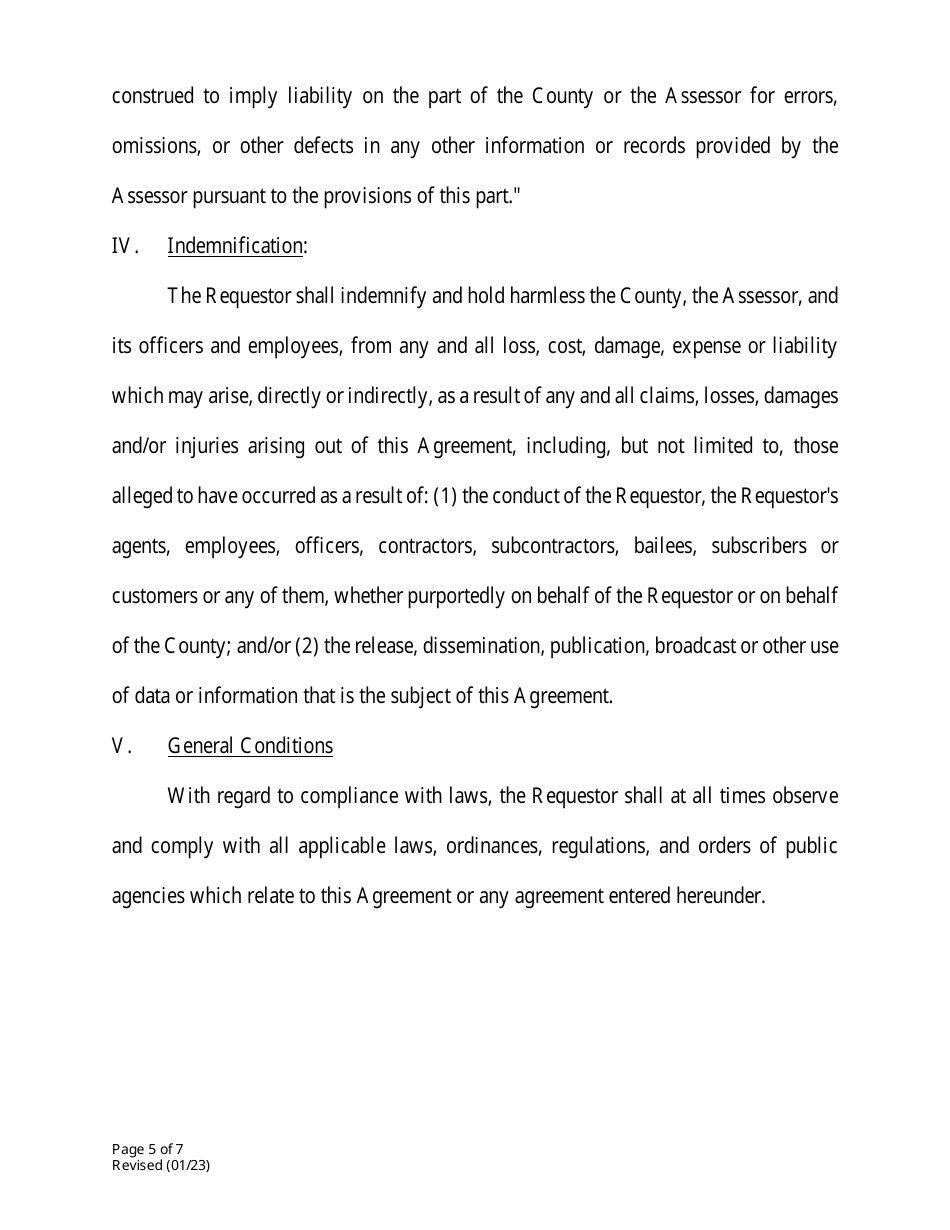 Public Info Agreement Contract - Ventura County, California, Page 5