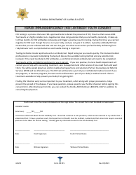 Document preview: Form HS015 Human Immunodeficiency (HIV) Antibody Youth Consent - Florida