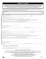 Building Permit Application - City of Orlando, Florida, Page 4