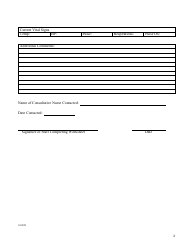 Discharge Worksheet - Delaware, Page 2