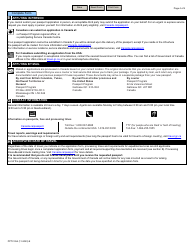 Form PPTC054 Adult Simplified Renewal Passport Application for Eligible Canadians Applying in Canada or the Usa - Canada, Page 4