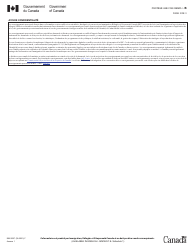 Form IMM5257 Schedule 1 Demande De Statut De Resident Temporaire - Canada, Page 3