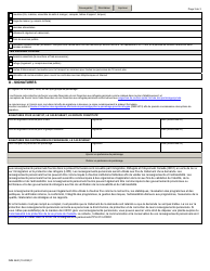 Forme IMM5440 Plan D&#039;etablissement - Signataires D&#039;entente De Parrainage (Sep) - Plan De Gestion DES Risques a - Canada (French), Page 3