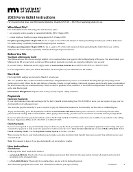 Form IG263 Joint Self-insurance Tax Return - Minnesota, Page 2