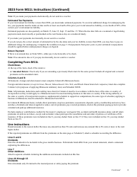 Form M11L Insurance Premium Tax Return for Life and Health Companies - Minnesota, Page 4