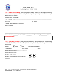 Form SDWF173-4 Fundraising Form