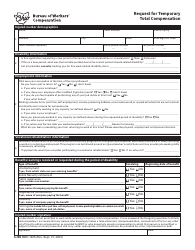 Form C-84 (BWC-1205) Request for Temporary Total Compensation - Ohio, Page 2