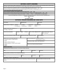 Form DSS-SE-408 Request for Child Support Services - South Dakota, Page 4