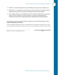 Form OLA-116 Floor Plan Review Process and Program Proposal - South Dakota, Page 10