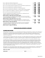 Alarm Systems Monitor Renewal Application - Arkansas, Page 3