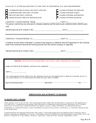 Employee Transfer Form - Arkansas, Page 2