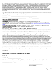Employee Transfer Form - Arkansas, Page 3