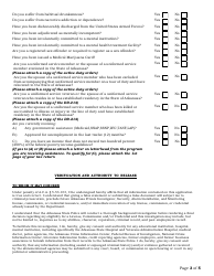 Private Security Officer Application - Arkansas, Page 3