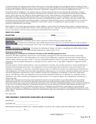 Manager/Owner Application - Arkansas, Page 4