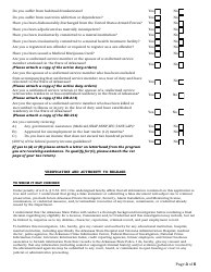 Commissioned School Security Officer Application - Arkansas, Page 3