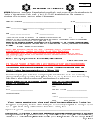 Commissioned Security Officer Renewal Application - Arkansas, Page 5