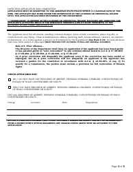 Alarm Systems Branch Location Application - Arkansas, Page 3