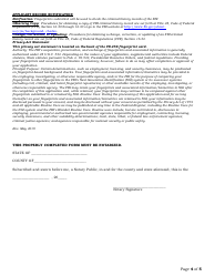 Private Security Officer Renewal Application - Arkansas, Page 4