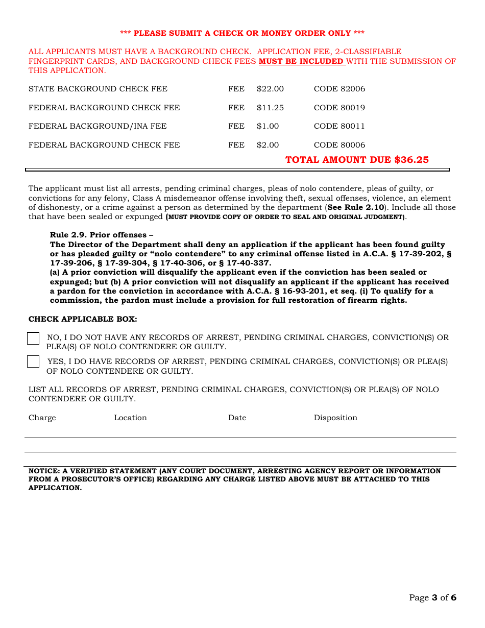 Private Business Recognition Application - Arkansas, Page 3