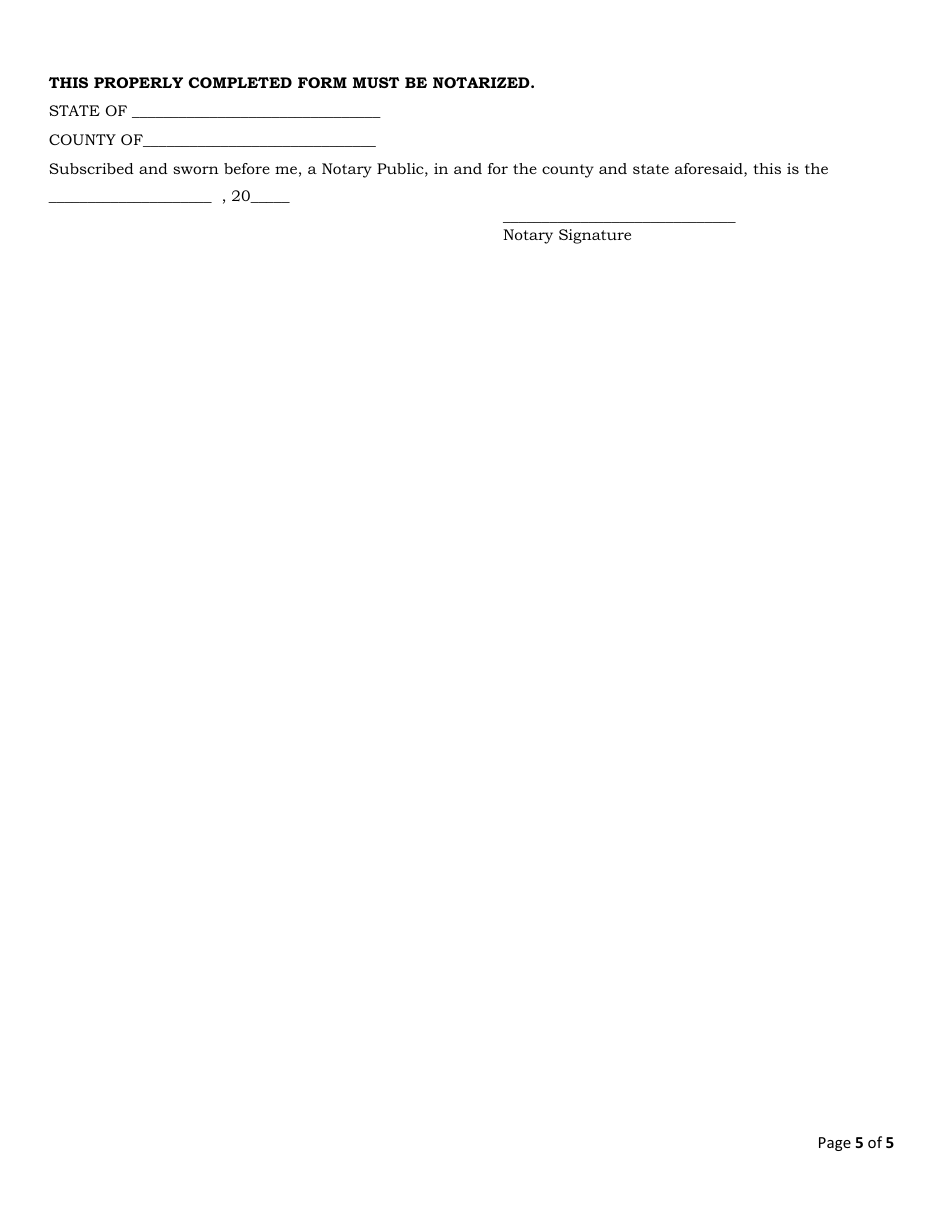 School Security Department Training Personnel Application - Arkansas, Page 5