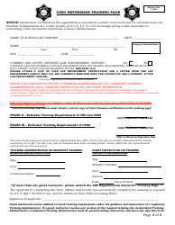 Document preview: Csso Refresher Training Page - Arkansas