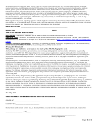Security or Investigation Company Application - Arkansas, Page 6
