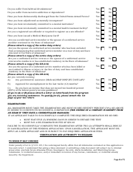 Security or Investigation Branch Location Application - Arkansas, Page 4