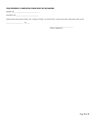 Training Personnel Application - Arkansas, Page 5